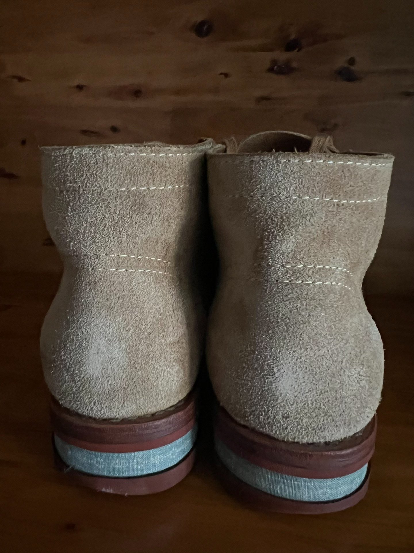 visvim 14ss Brigadier LT.Brown — detail