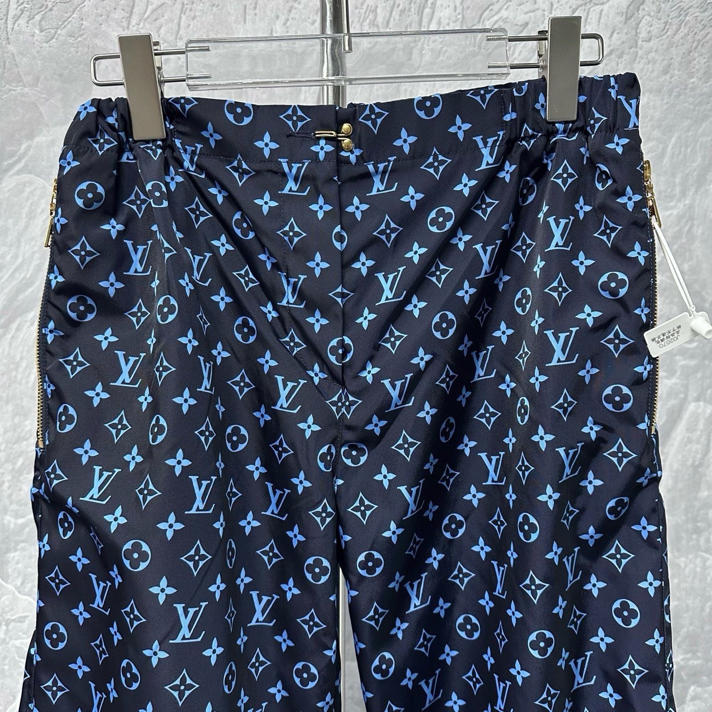 Louis Vuitton Monogram Zip Jogger Pants — front