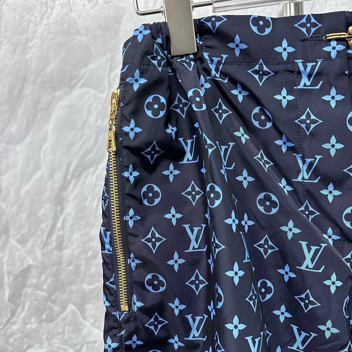 Louis Vuitton Monogram Zip Jogger Pants — detail