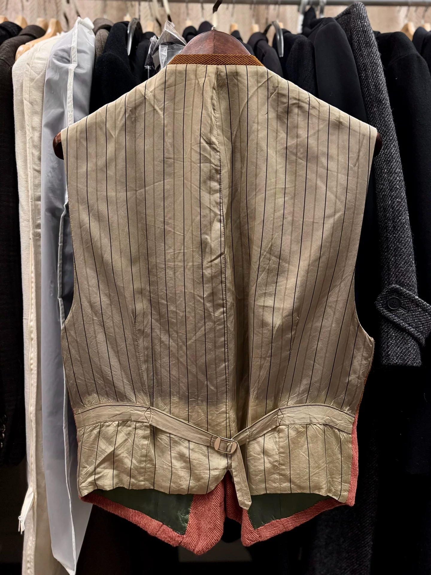Comme des Garcons 1993AW Blazer & Vest — detail