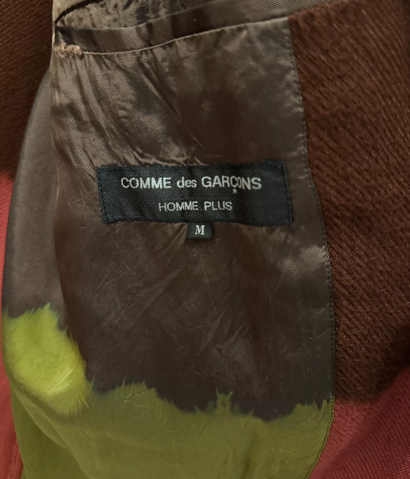 Comme des Garcons 1993AW Blazer & Vest — back