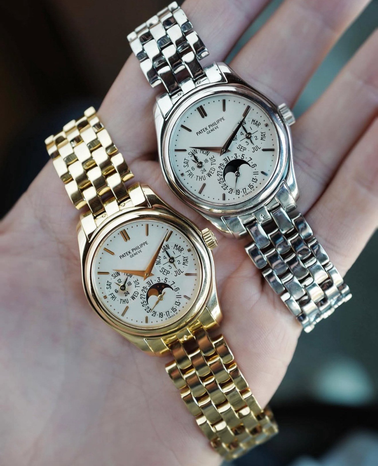 Patek Philippe 5136 Perpetual Calendar — detail