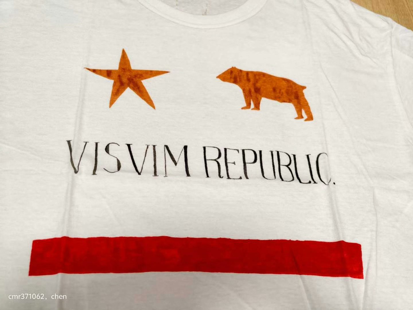 VISVIM 25AW JUMBO TEE S/S — front
