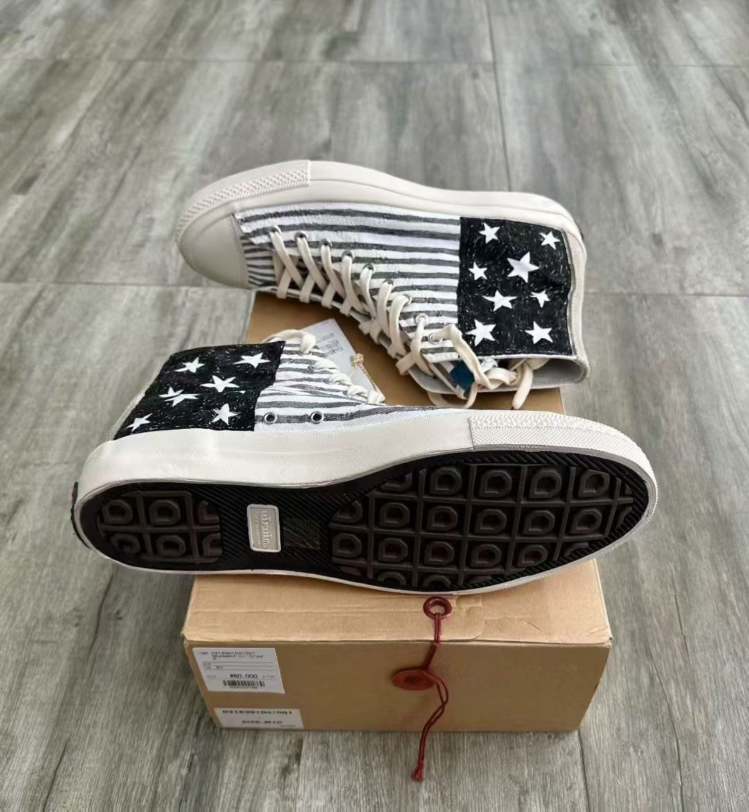 Visvim ICT Skagway Hi Stars — label