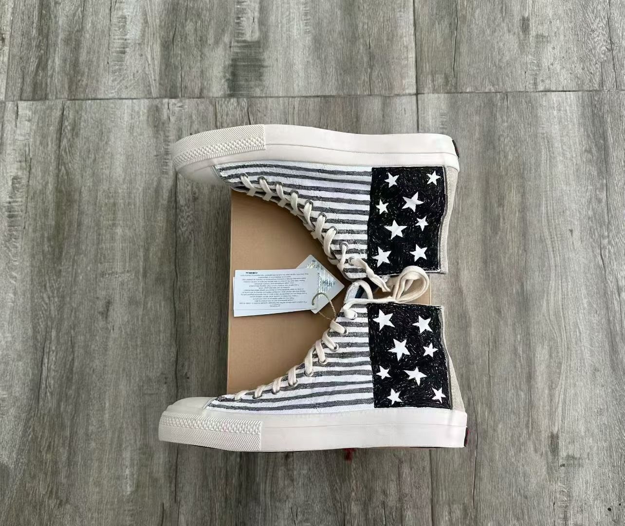 Visvim ICT Skagway Hi Stars — detail