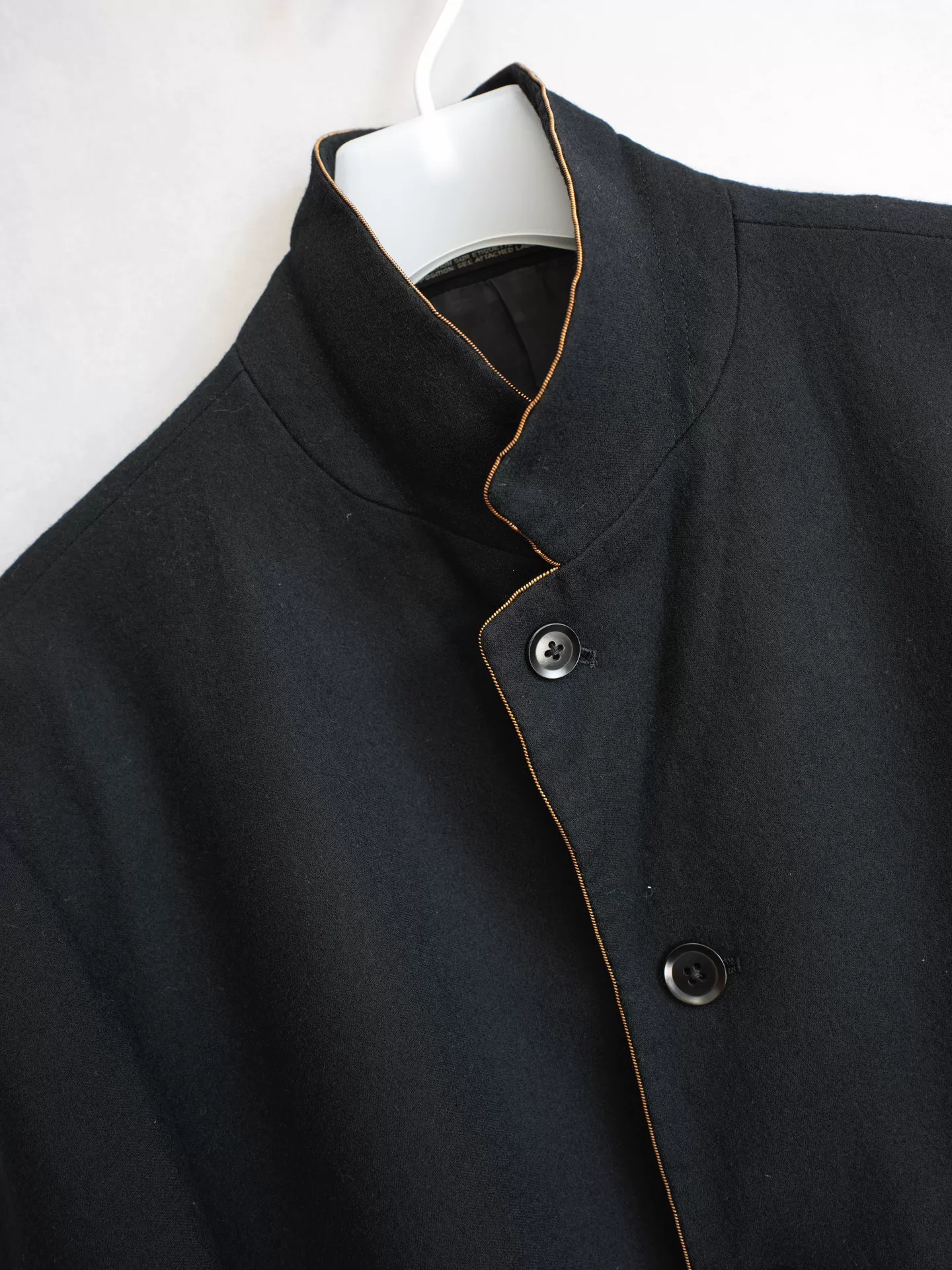 Yohji Yamamoto 00AW Handmade Gold Beaded Jacket — back