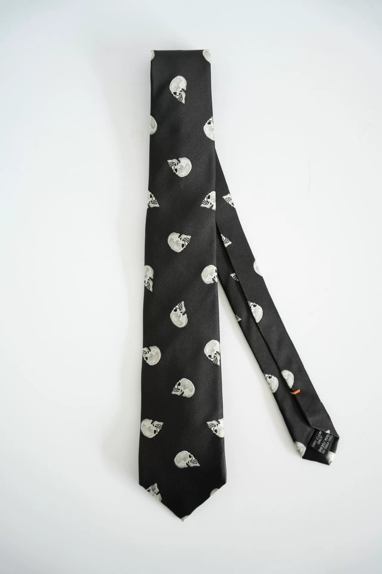 Yohji Yamamoto 2014AW Skull Print Tie