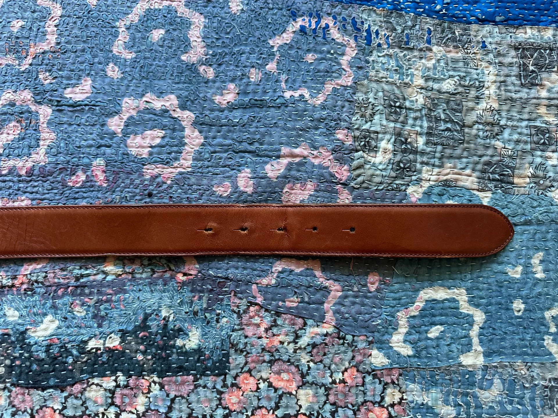 Ralph Lauren Western Bull Head Belt Buckle — label