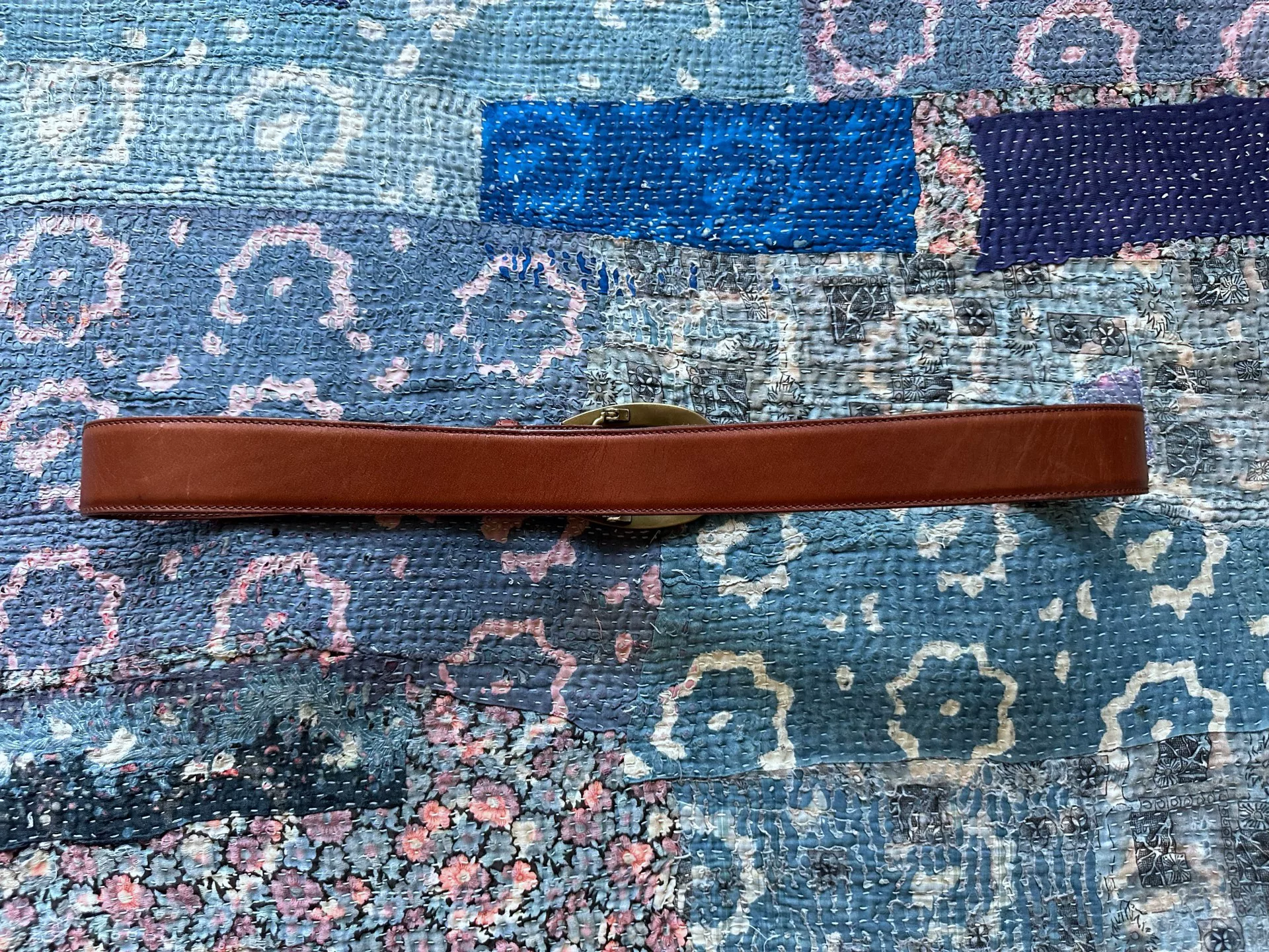 Ralph Lauren Western Bull Head Belt Buckle — back