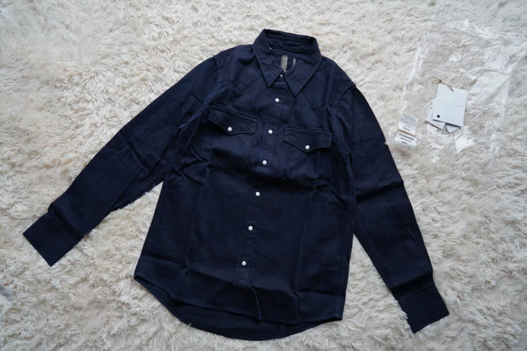 visvim ict shirt one wash — label