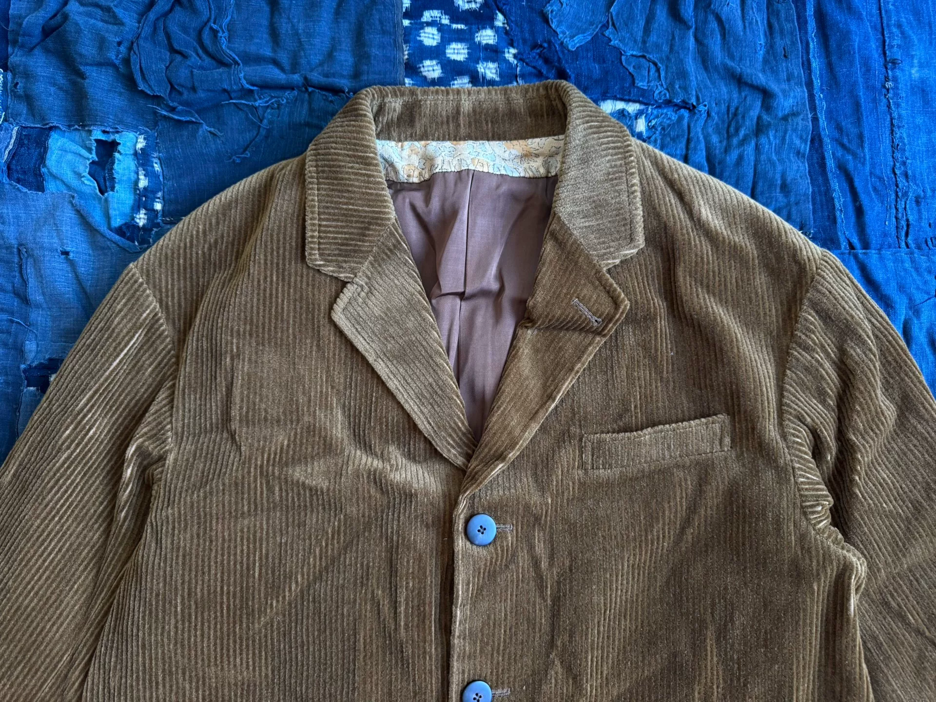 VISVIM 25AW BOWEN BLAZER WOOL CORDS — back