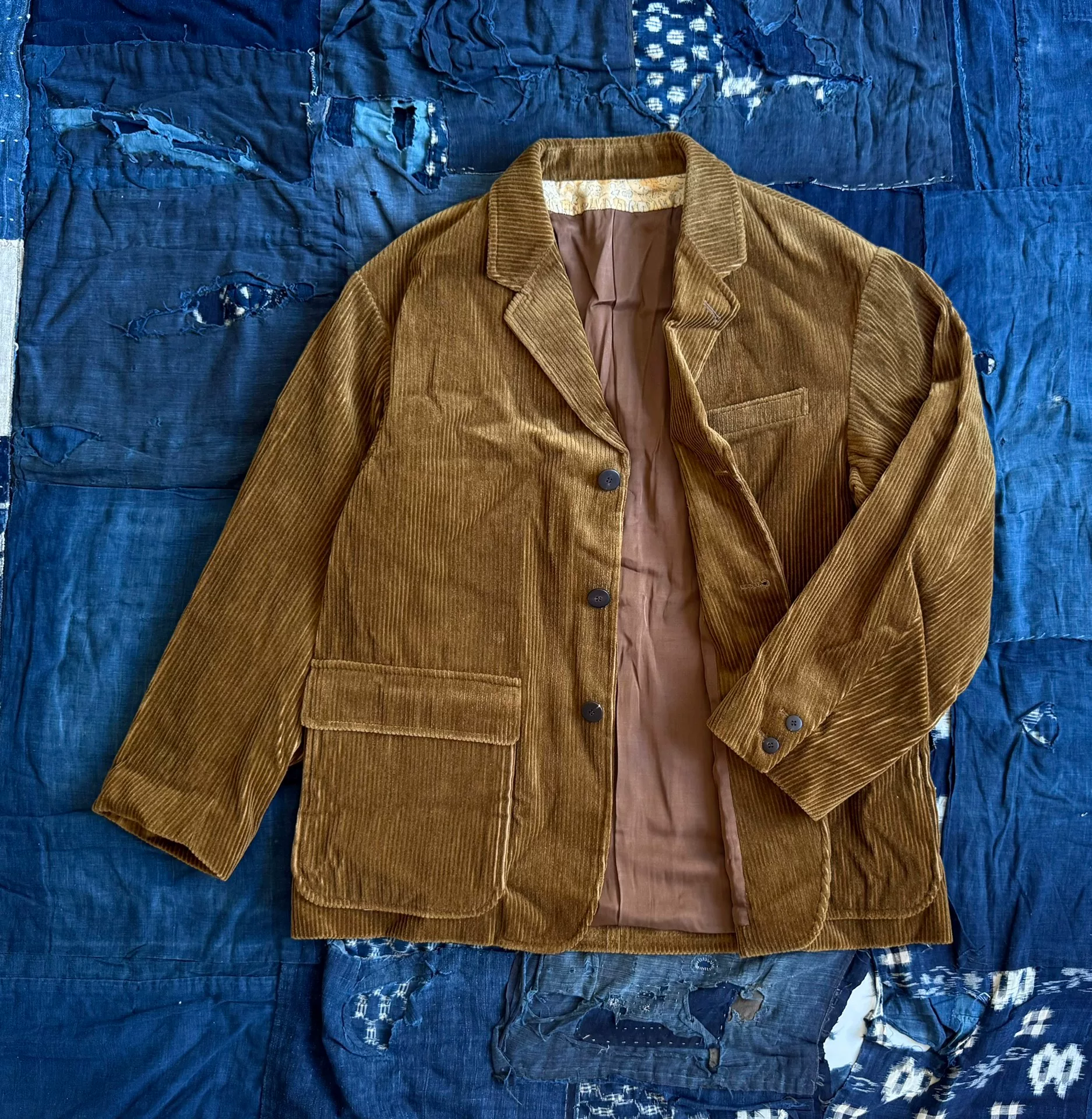 VISVIM 25AW BOWEN BLAZER WOOL CORDS — front