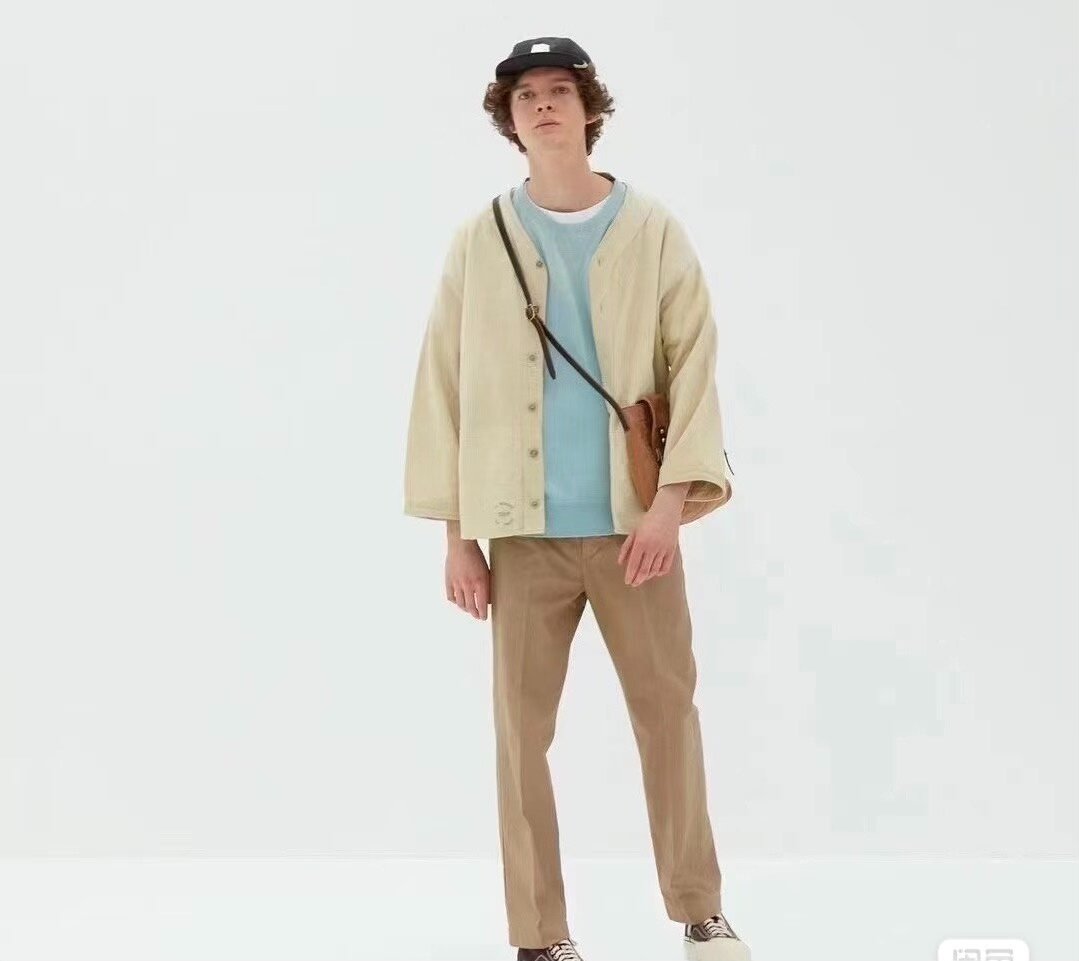 VISVIM DUGOUT JKT JP DEERSKIN — front