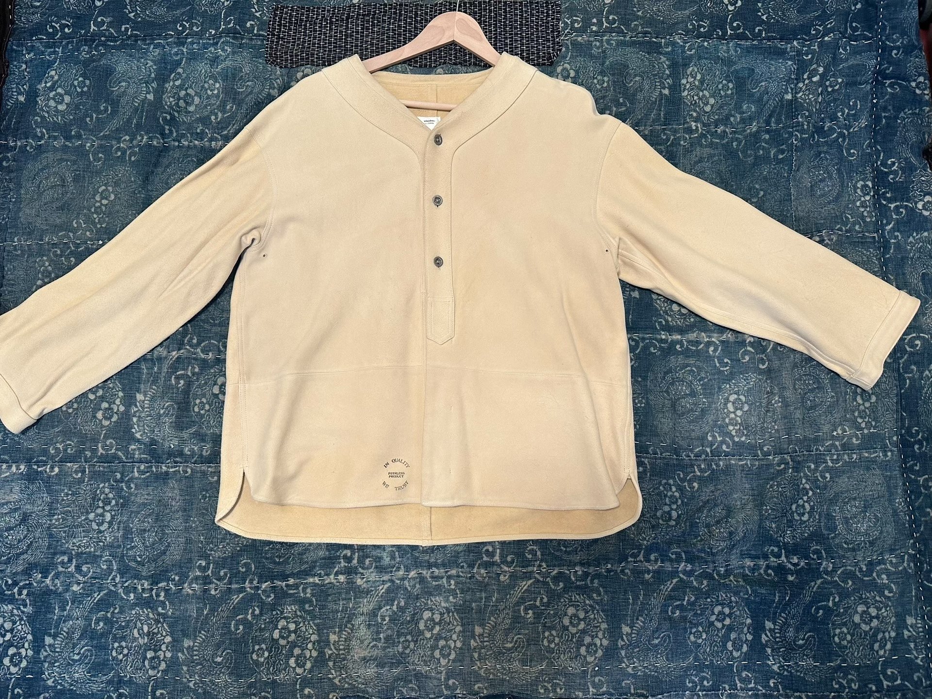 VISVIM DUGOUT JKT JP DEERSKIN