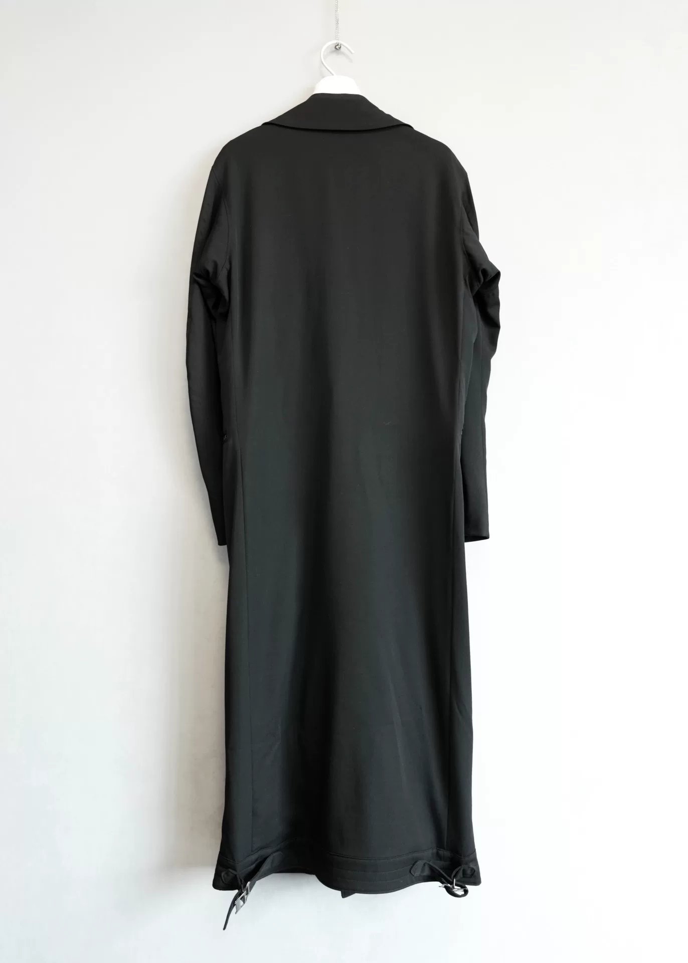 Yohji Yamamoto 20SS Zip Biker Wool Coat — back