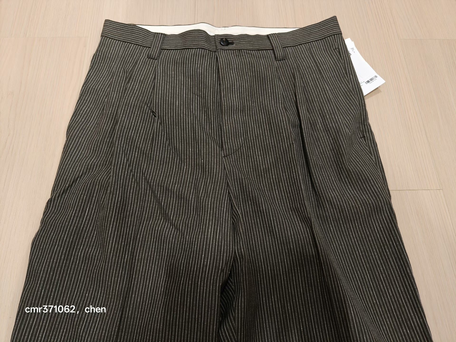 VISVIM 24SS MCCLOUD SLACKS SANTOME — front