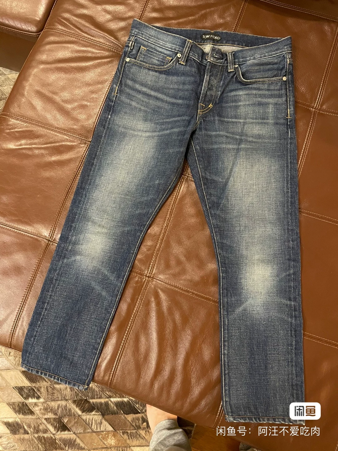 TOM FORD Men's Slim Cropped Jeans