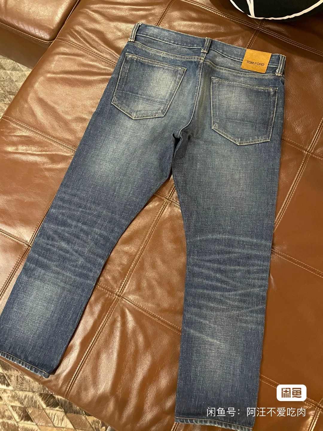 TOM FORD Men's Slim Cropped Jeans — front