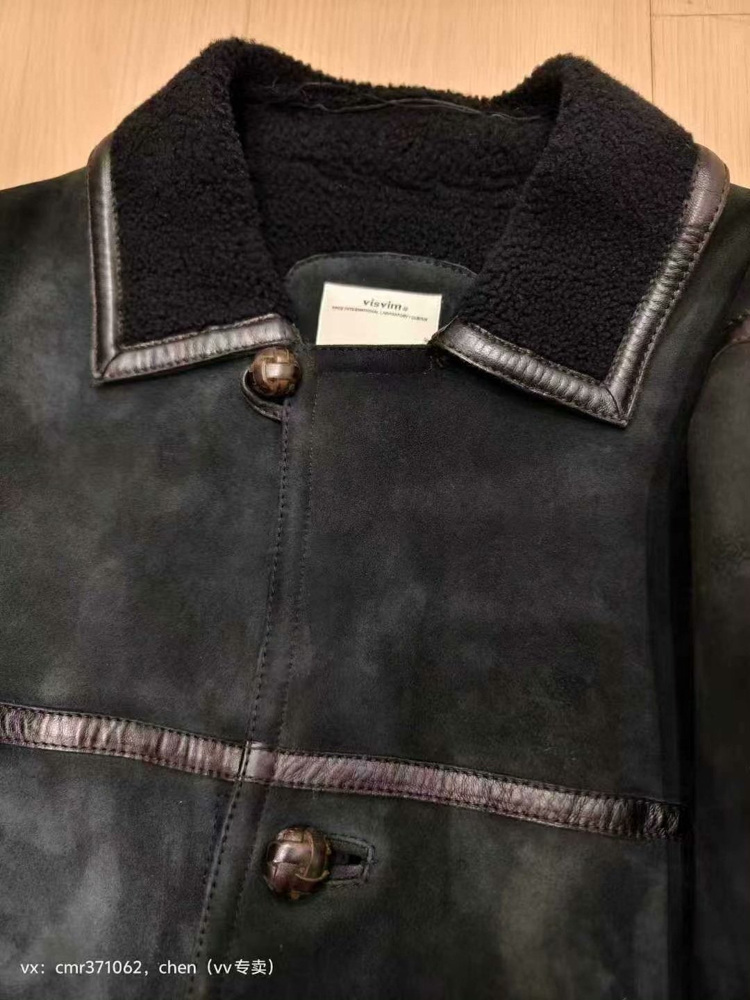 VISVIM 18AW PATTON COAT VEG SHRLNG — label