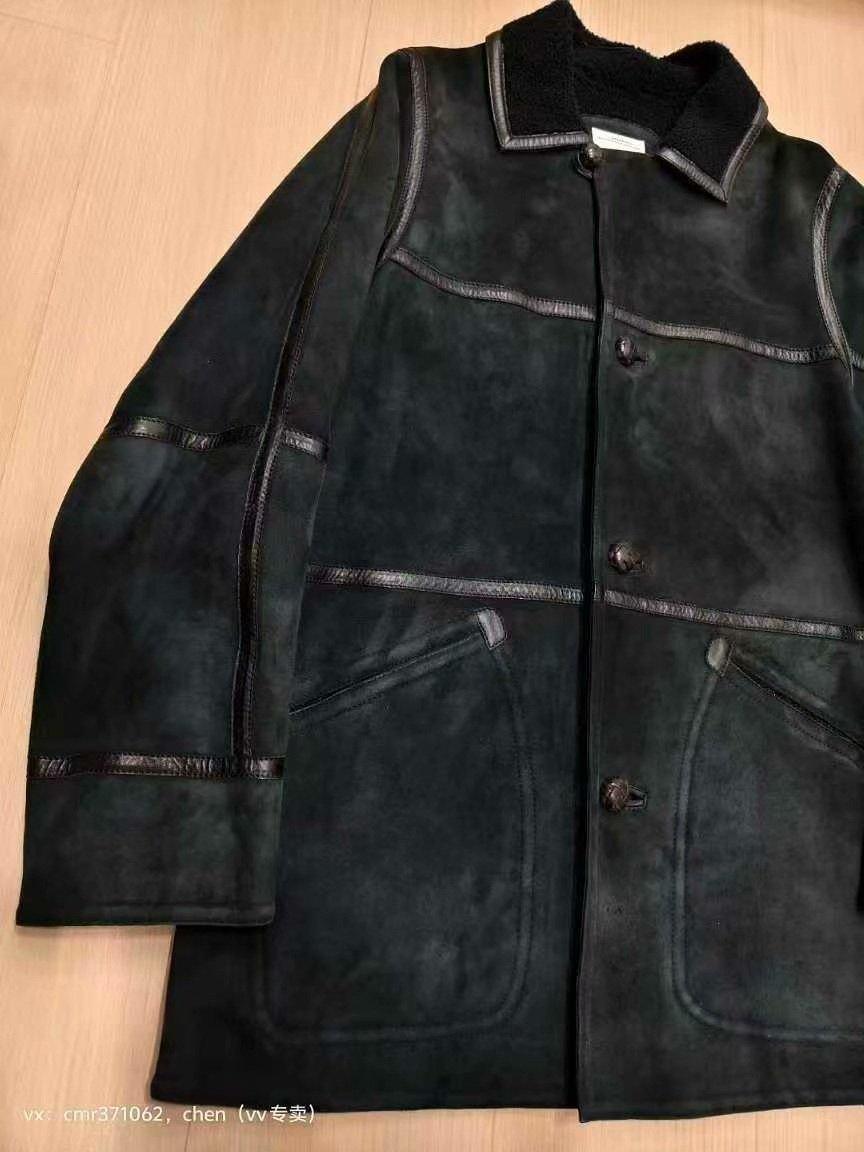 VISVIM 18AW PATTON COAT VEG SHRLNG — back