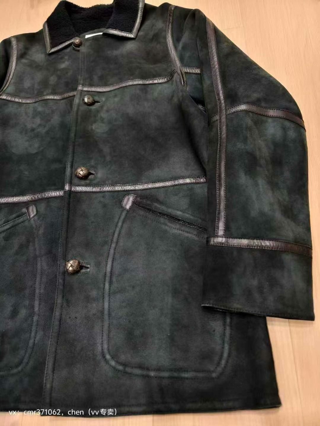 VISVIM 18AW PATTON COAT VEG SHRLNG — front