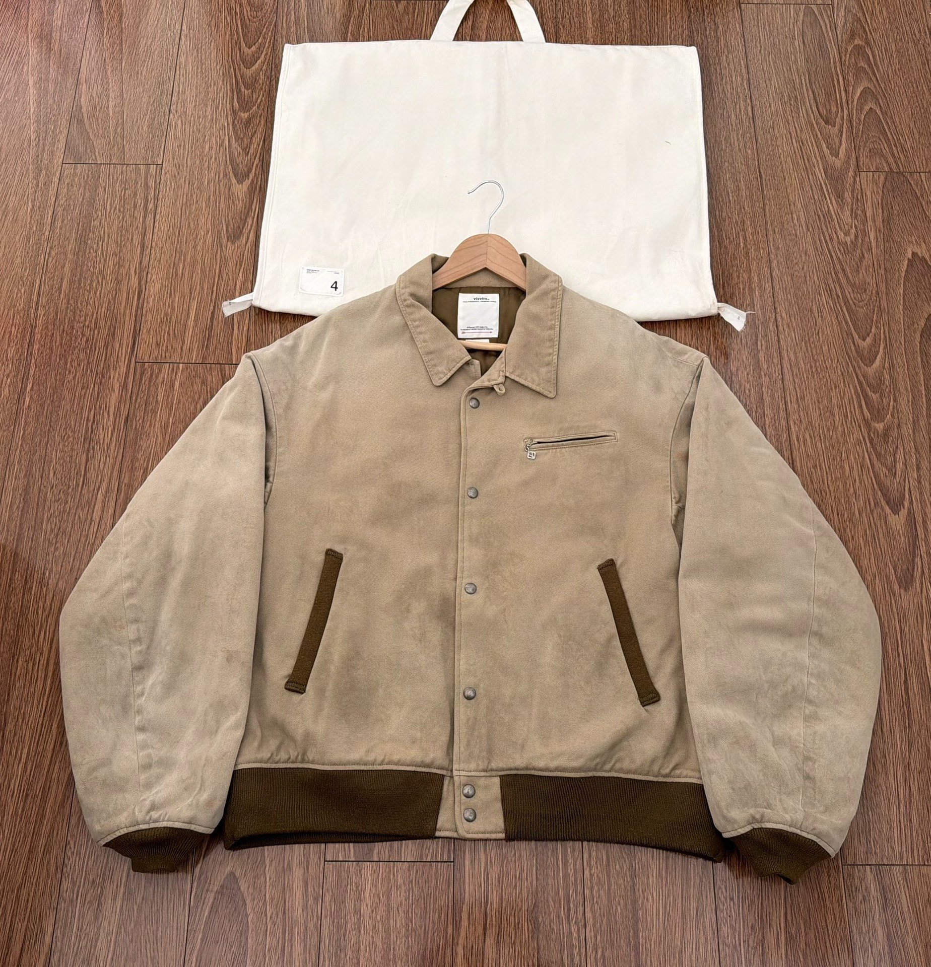 VISVIM 22AW BYRON DRIVERS JKT — back