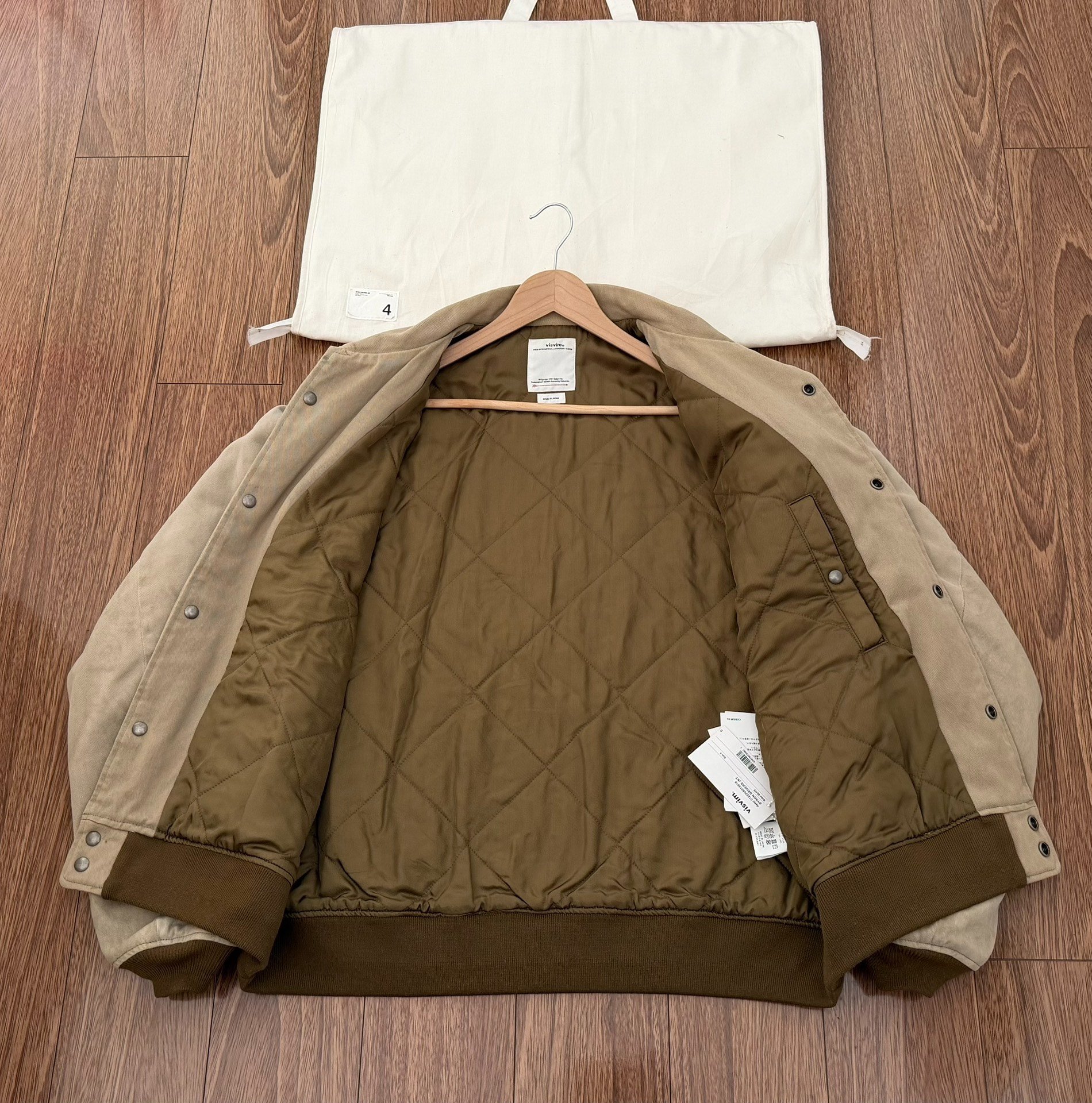 VISVIM 22AW BYRON DRIVERS JKT — detail