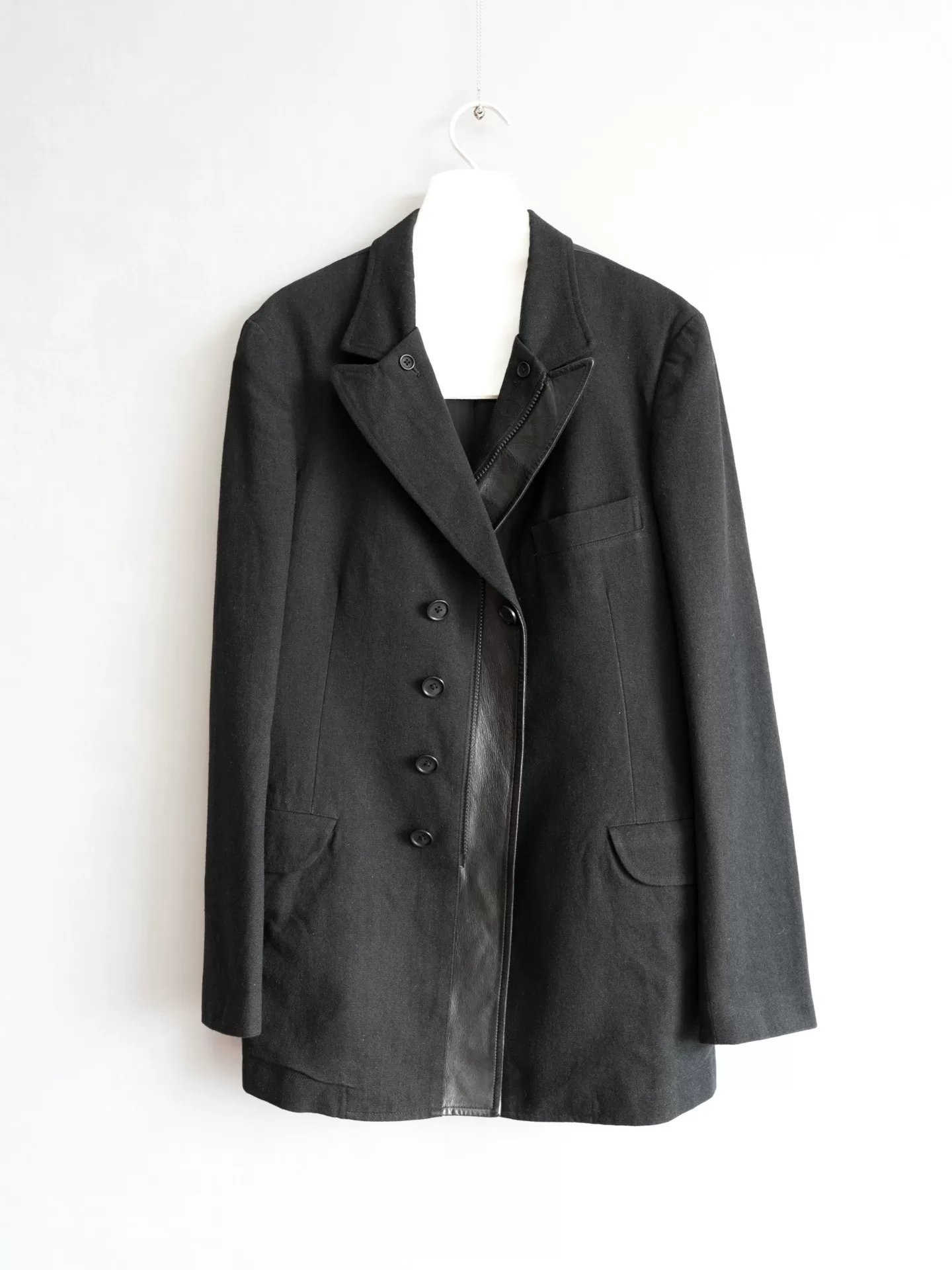 Yohji Yamamoto 13AW Patchwork Leather Jacket
