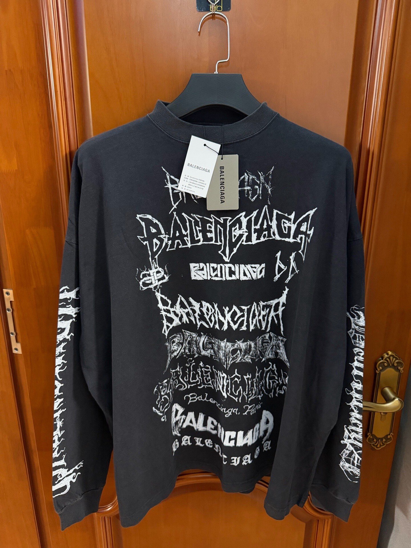 Balenciaga Year of Dragon Graffiti Longsleeve