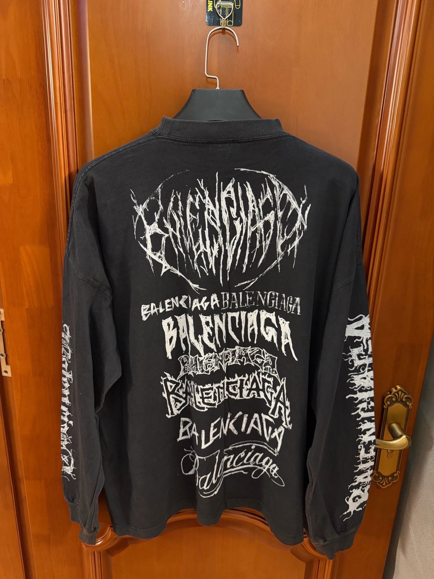 Balenciaga Year of Dragon Graffiti Longsleeve — front