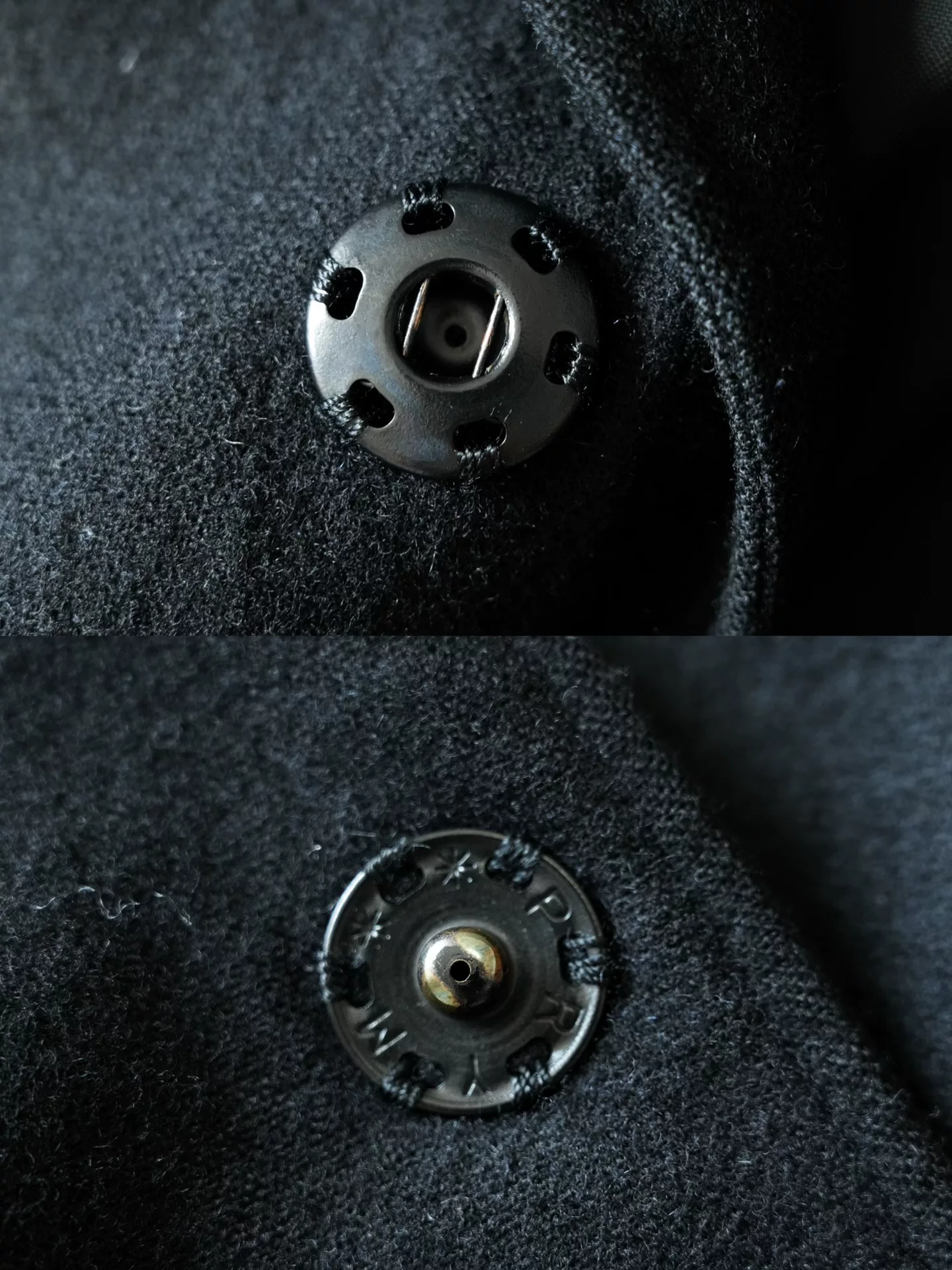 Yohji Yamamoto 12AW Button Jacket — label