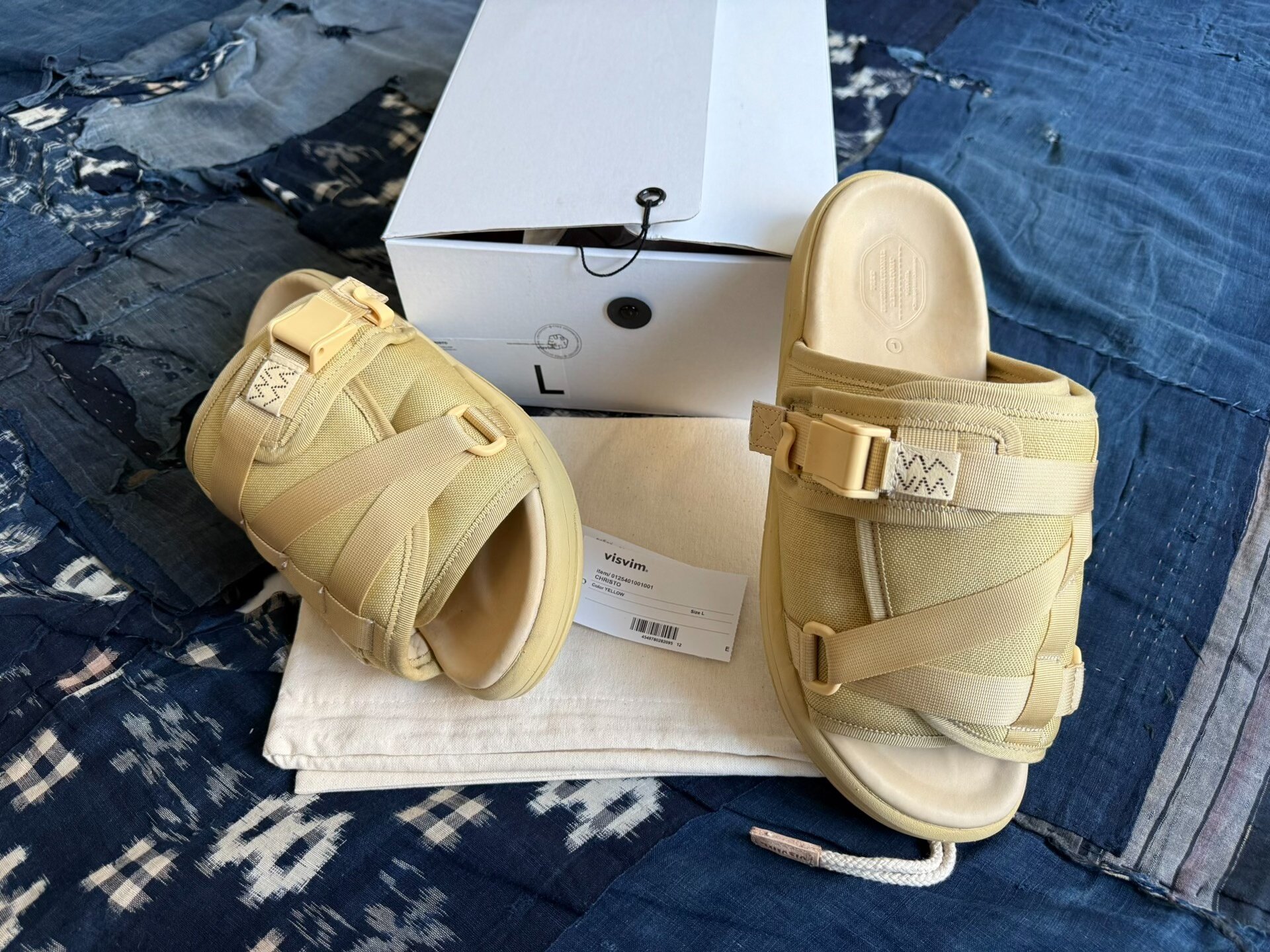 VISVIM 25SS SPOT CHRISTO Slippers