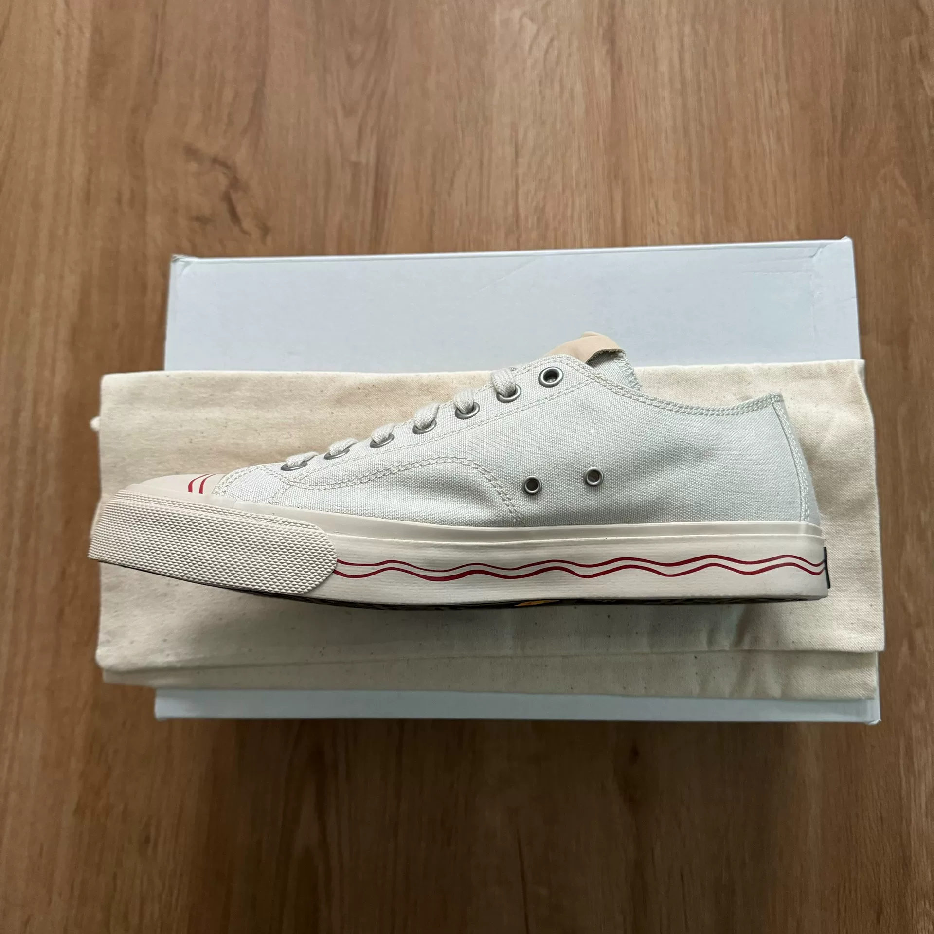 Visvim 23aw Seeger Lo Sneakers — detail