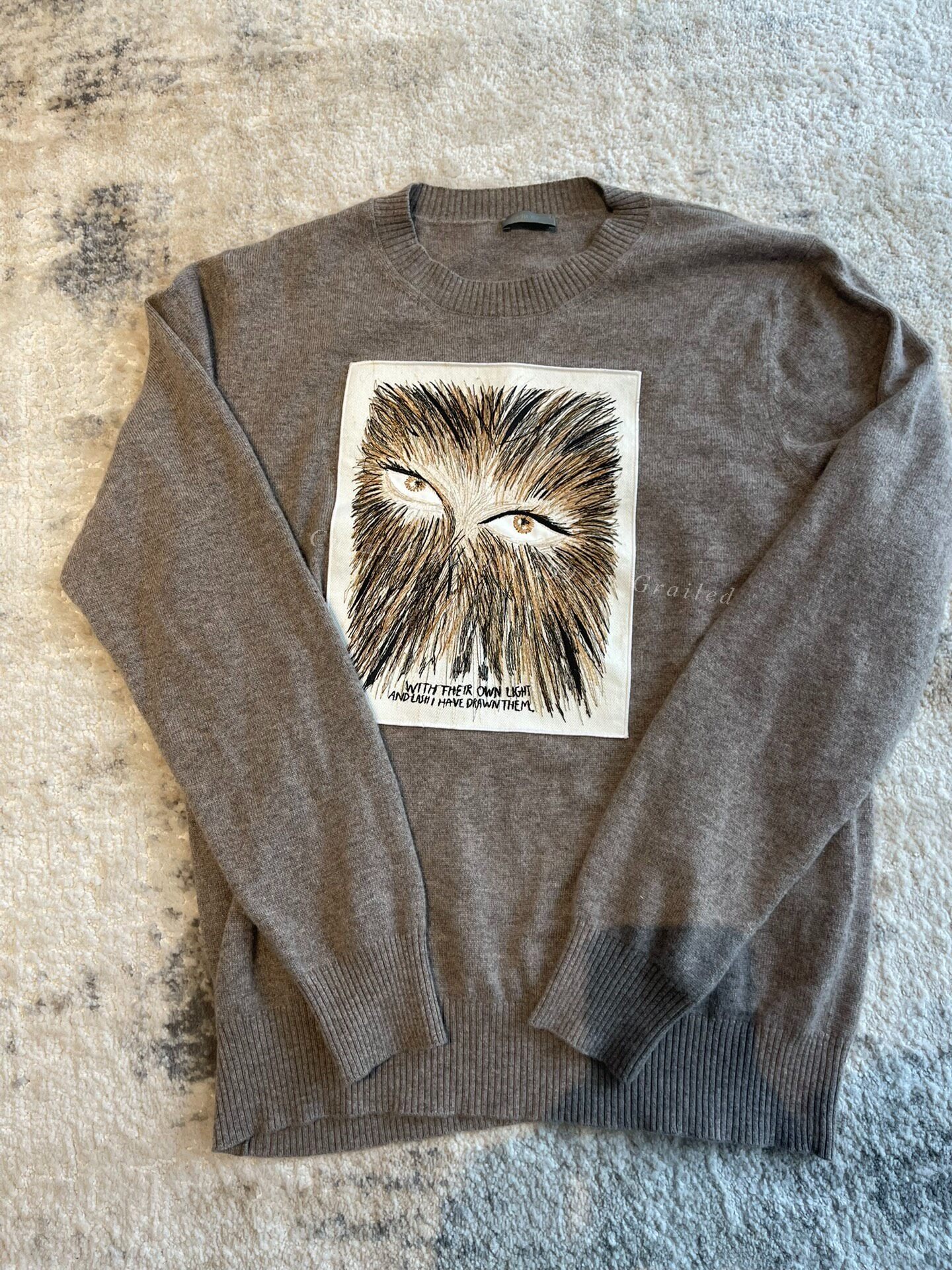 Dior Artist Collaboration Cashmere Sweater