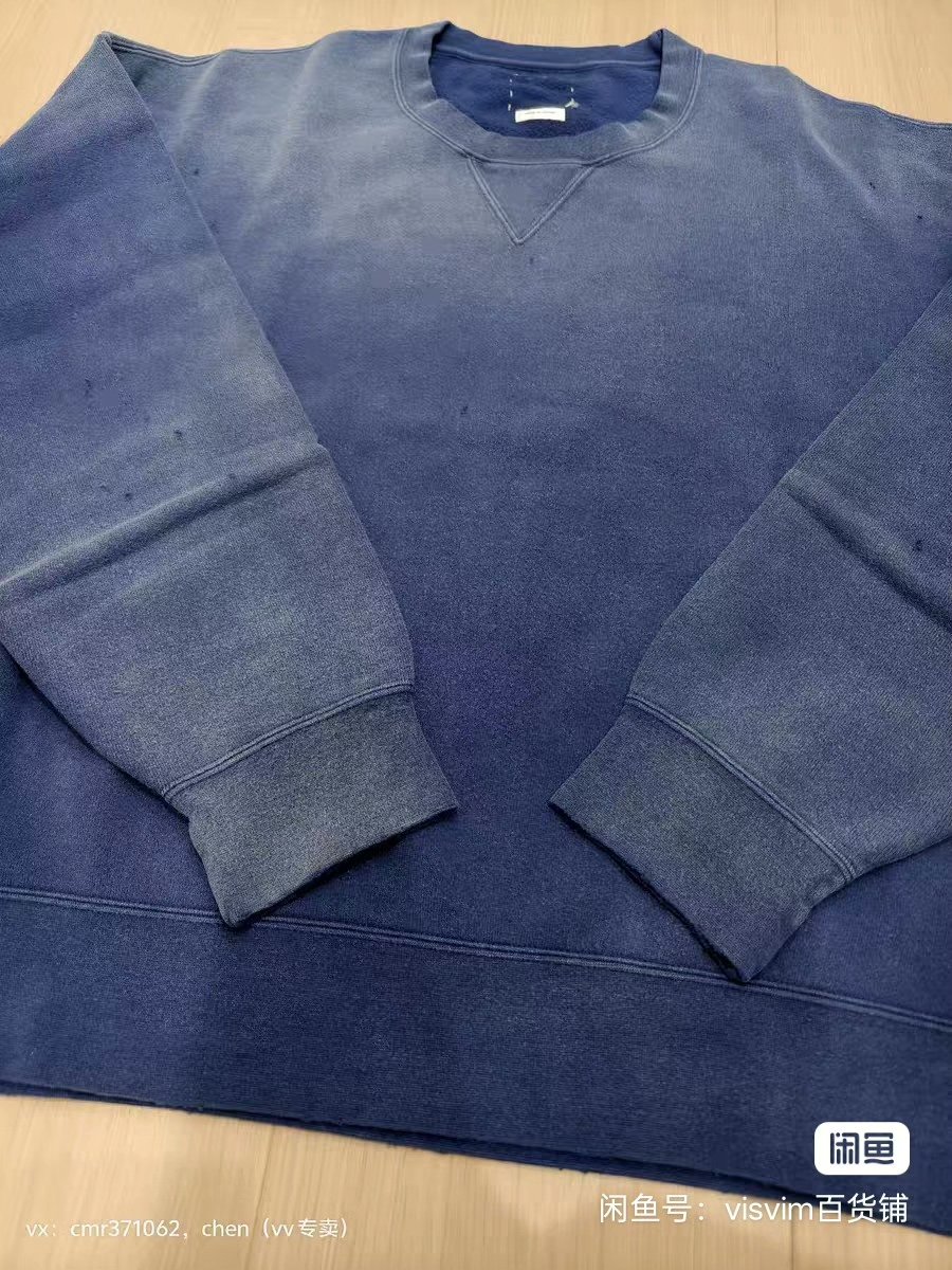 VISVIM 24AW JUMBO SB SWEAT L/S CRASH — label