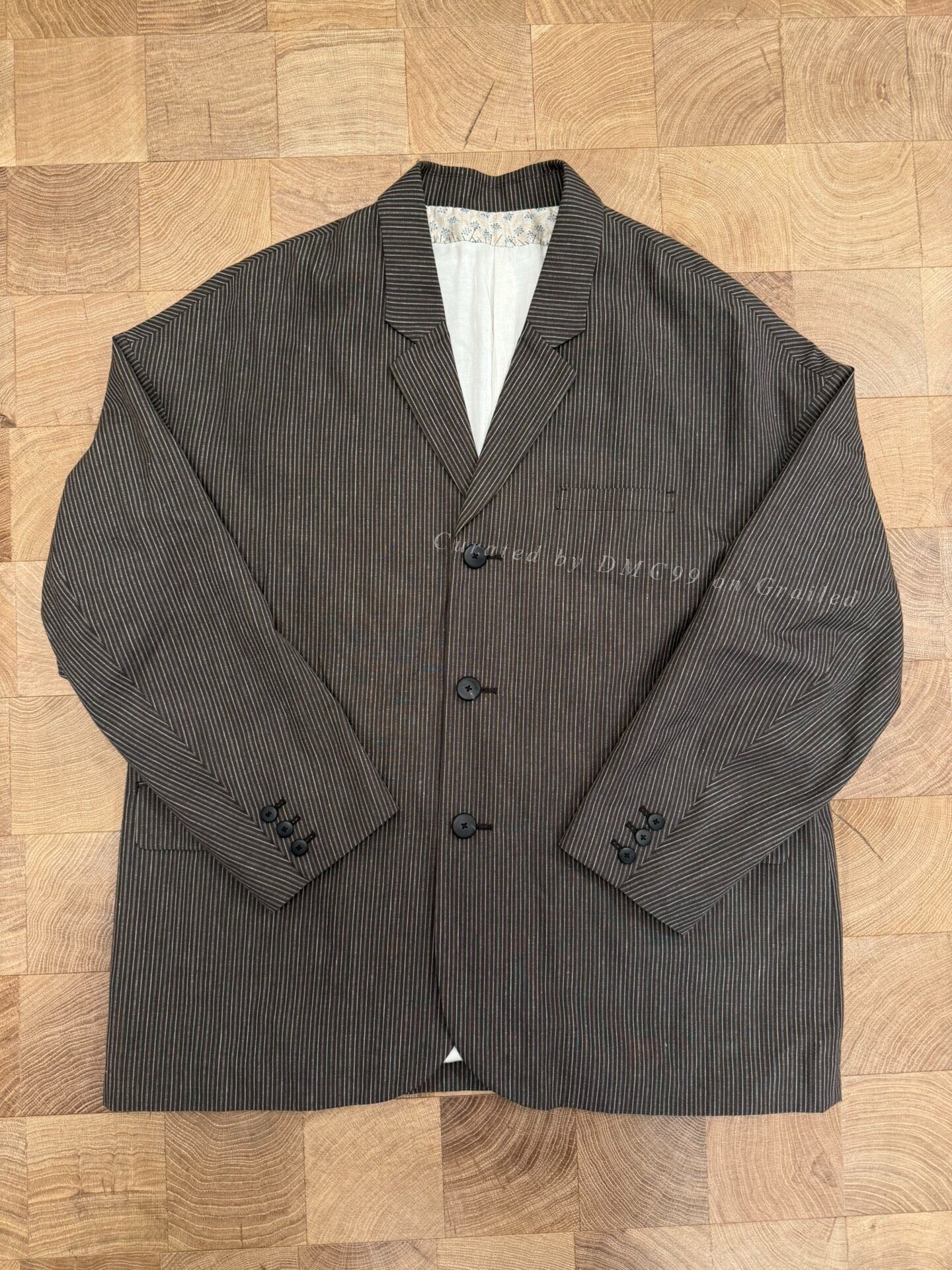 Visvim 24ss Hammons Jkt Santome Stripe Blazer