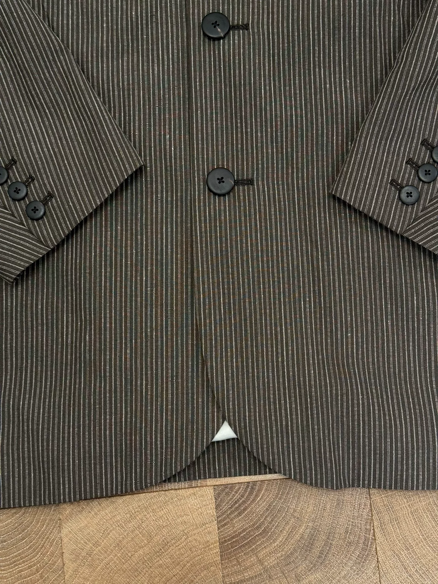 Visvim 24ss Hammons Jkt Santome Stripe Blazer — back