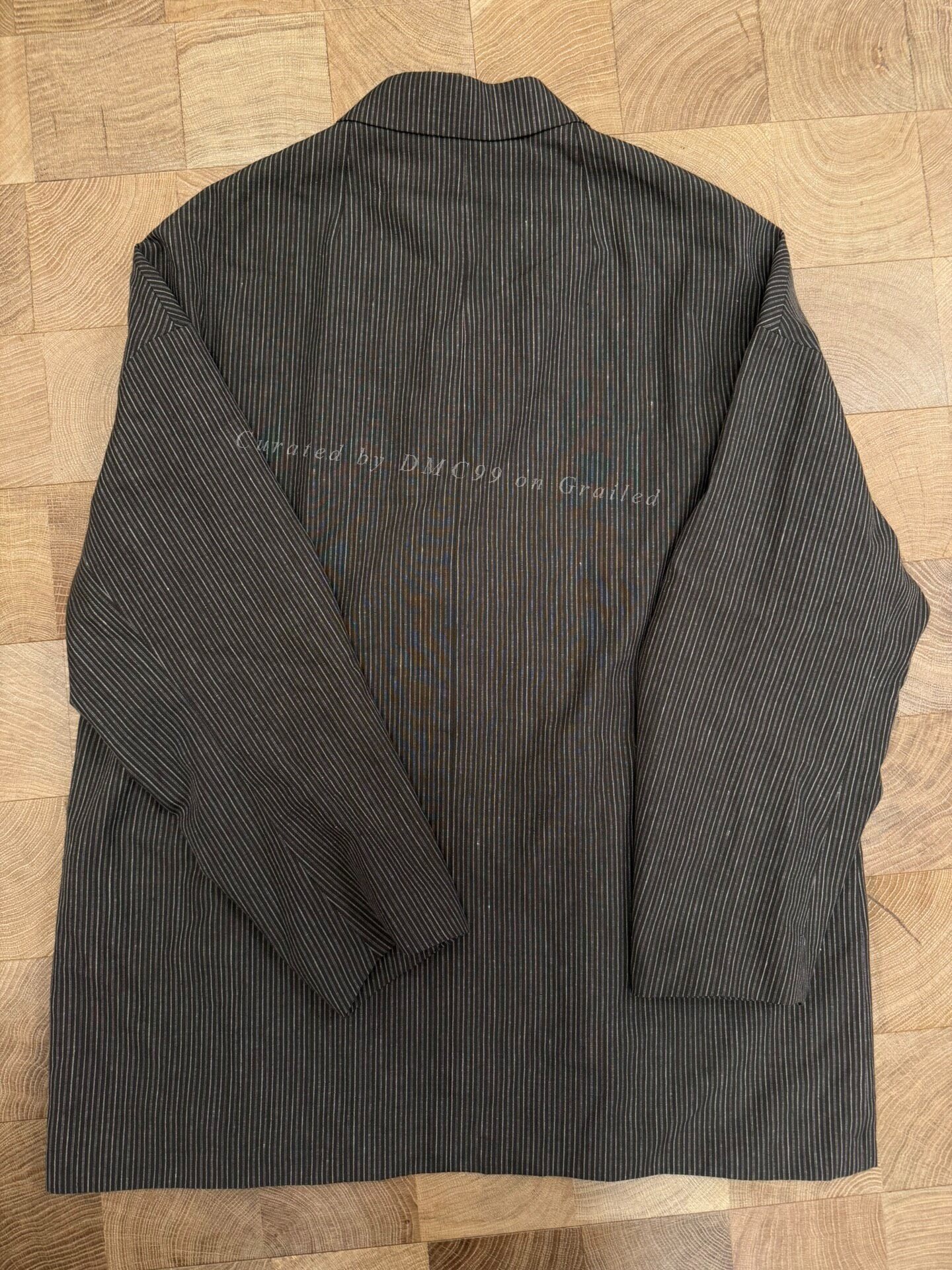 Visvim 24ss Hammons Jkt Santome Stripe Blazer — label