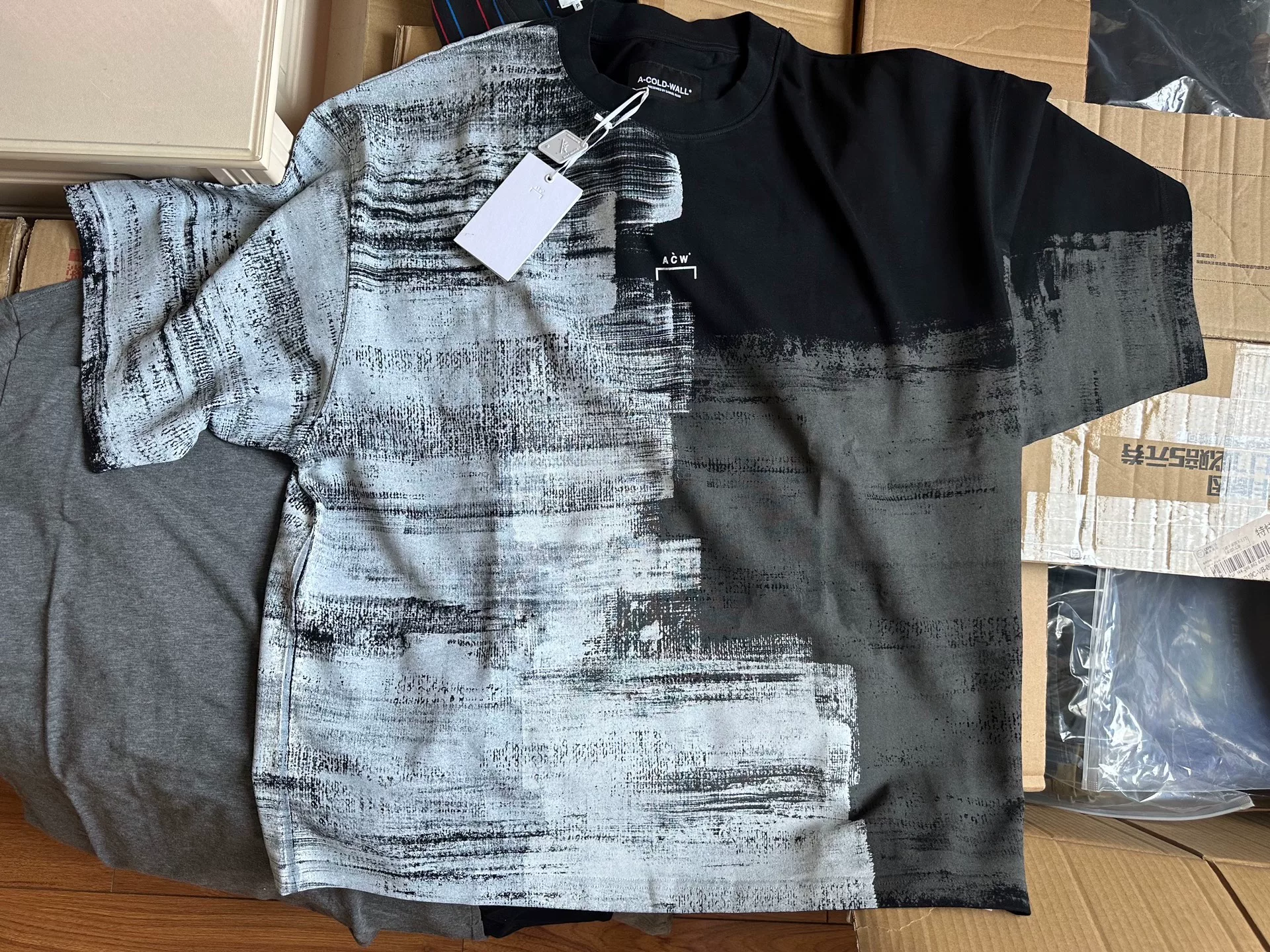A Cold Wall Painted Short Sleeve Tee — back