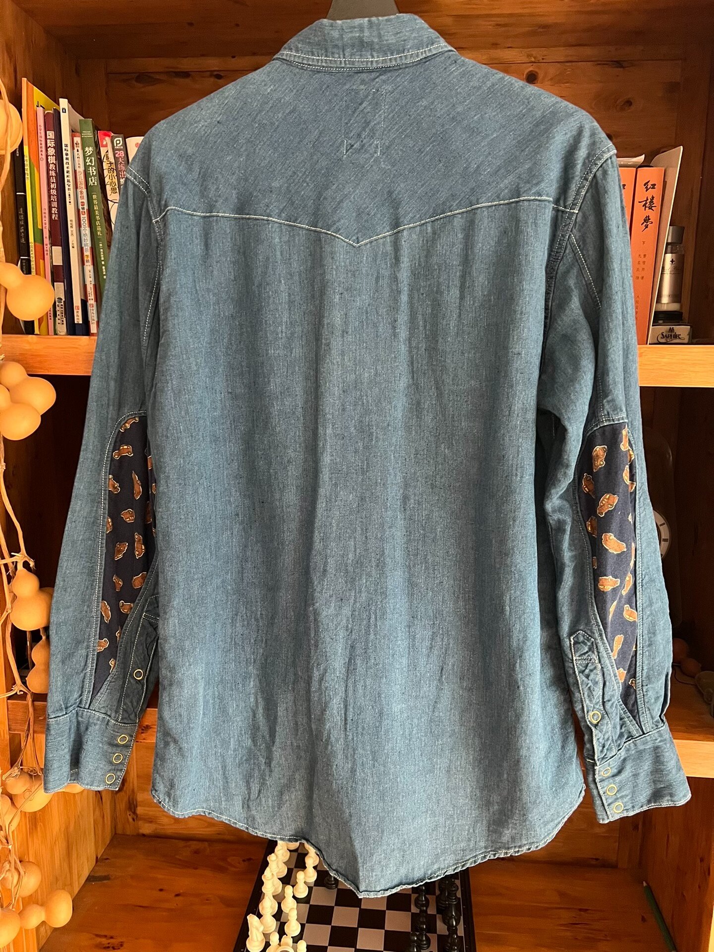 visvim 2015 Indigo Selvedge Cotton Linen Shirt