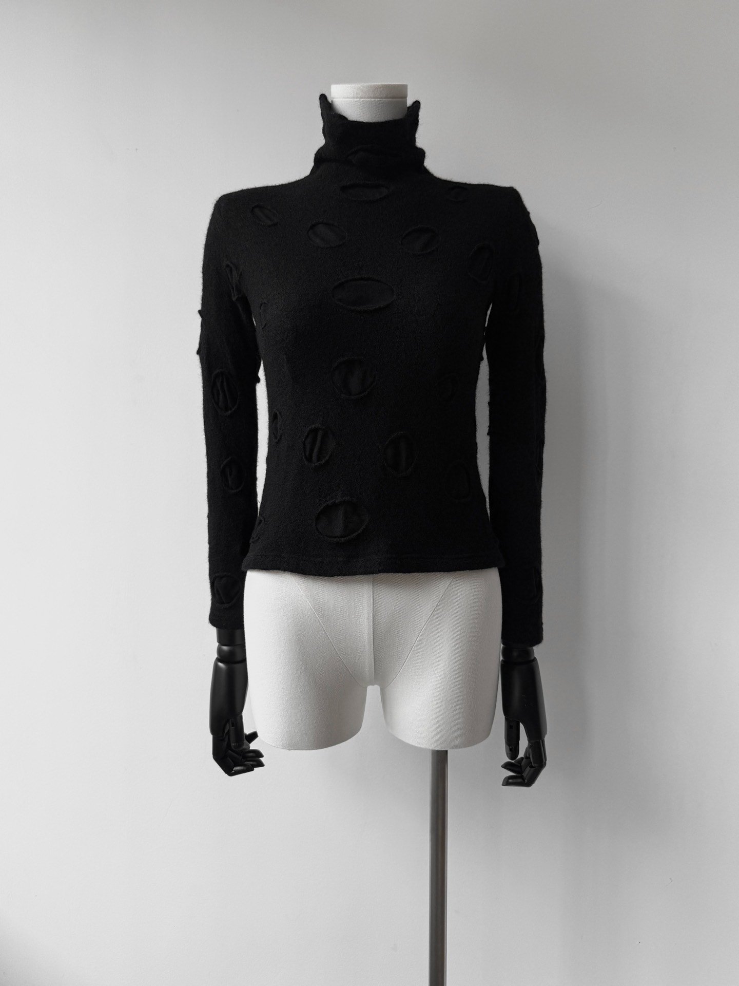 Yohji Yamamoto Y's 17AW Cutout Turtleneck Top
