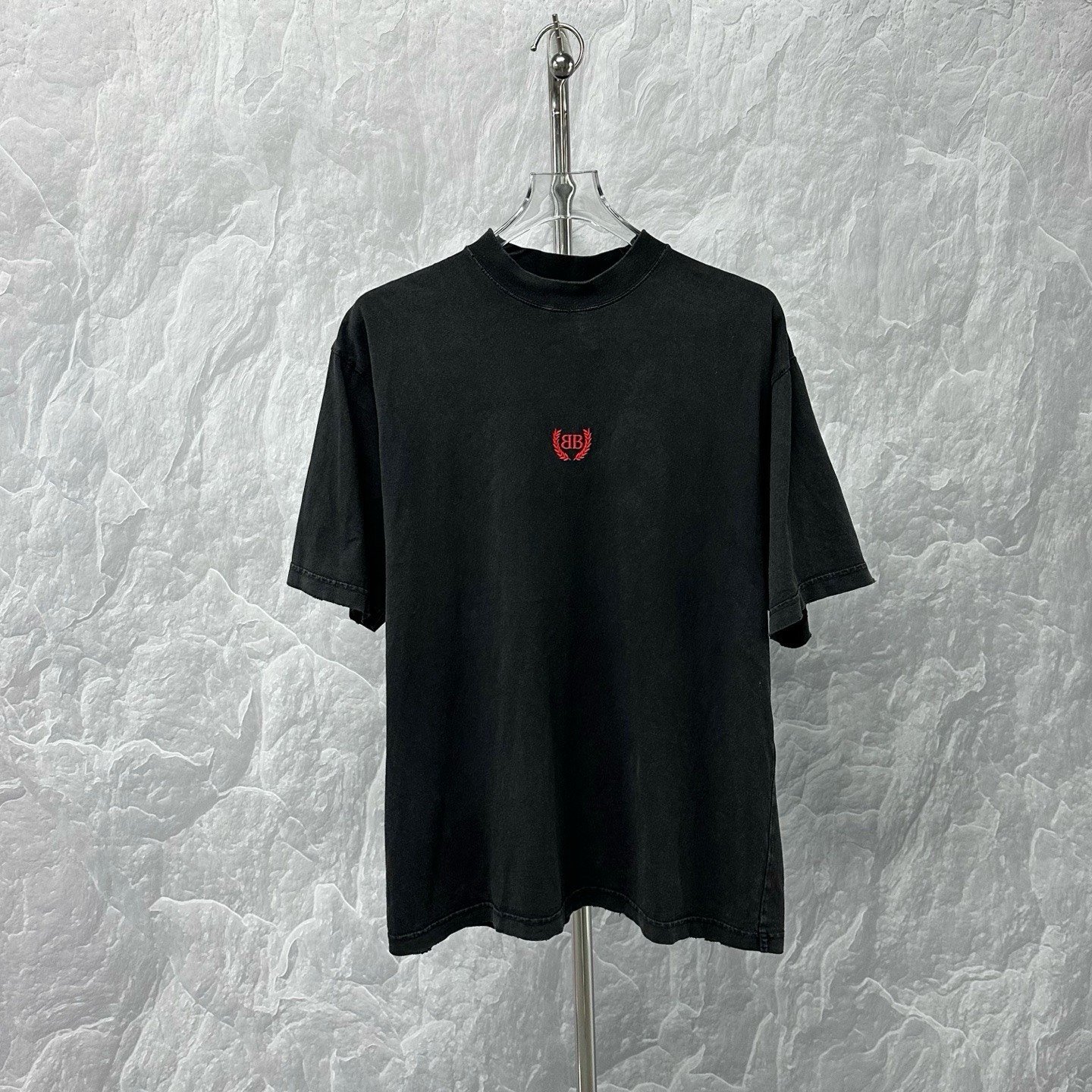 Balenciaga SS24 Wheat 2B Embroidery Tee