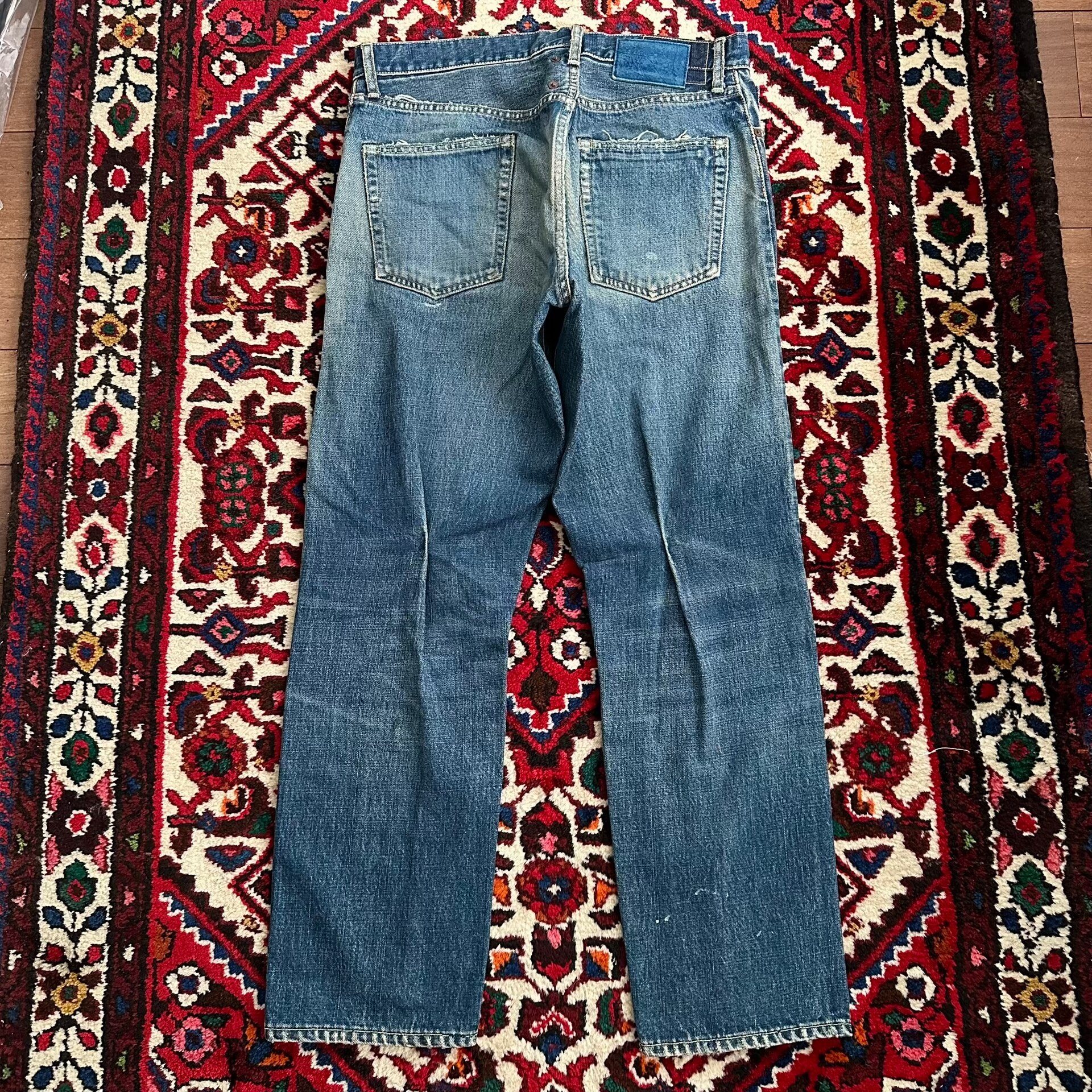 VISVIM 21ss JOURNEYMAN D27 Jeans — front