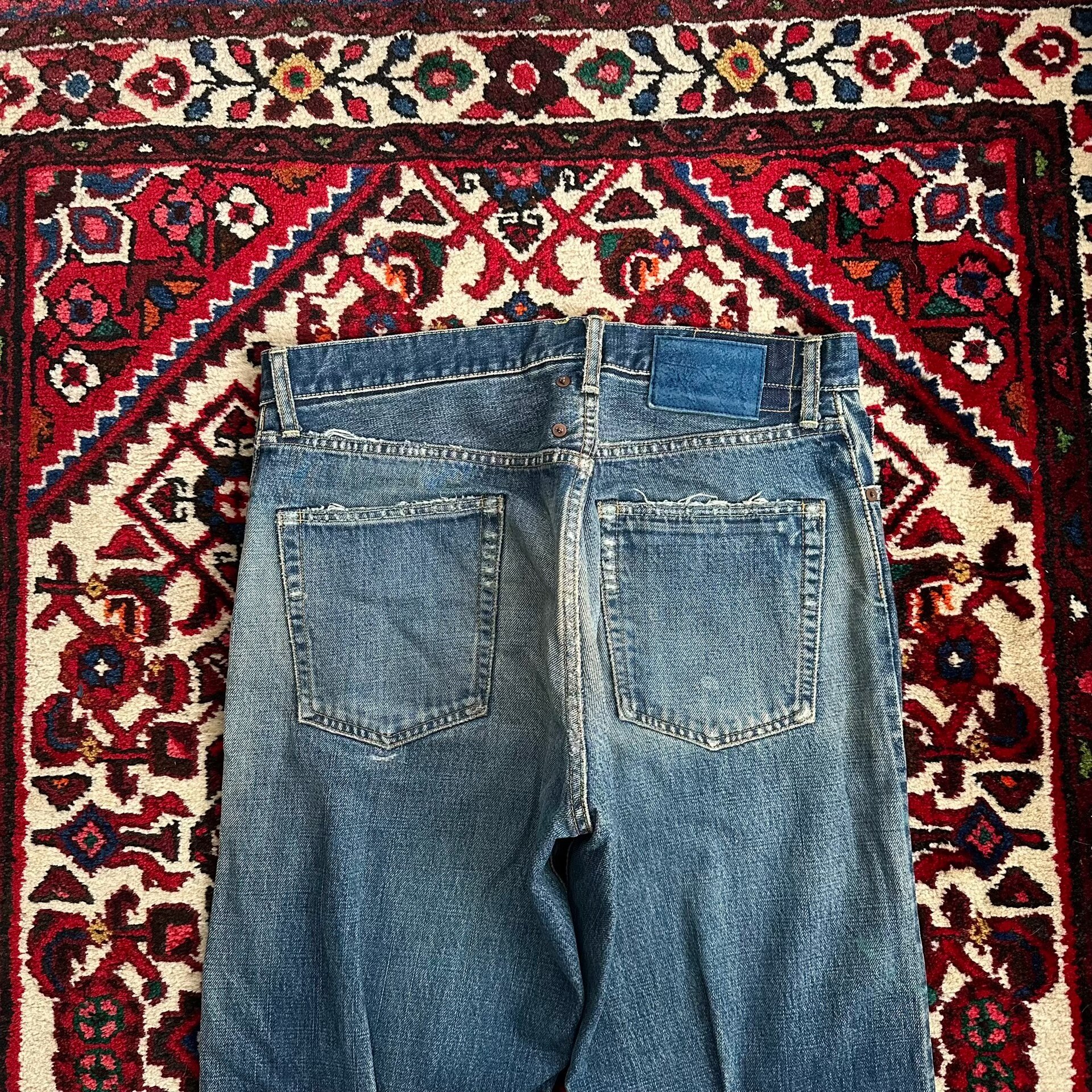 VISVIM 21ss JOURNEYMAN D27 Jeans — back