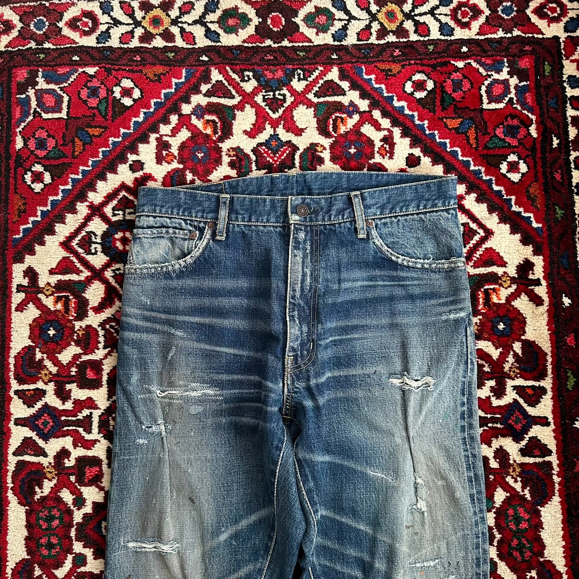 VISVIM 21ss JOURNEYMAN D27 Jeans — detail