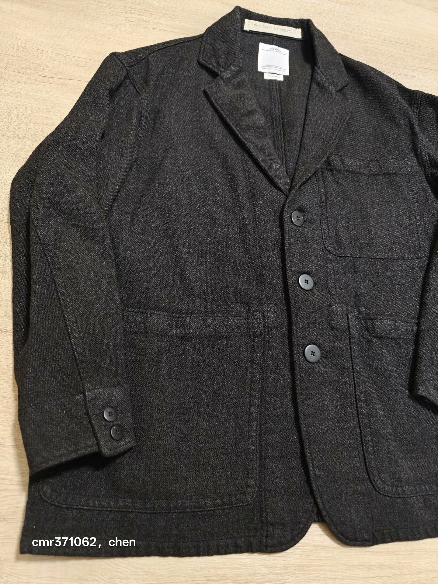 VISVIM 26SS RAILWOOD JKT — detail