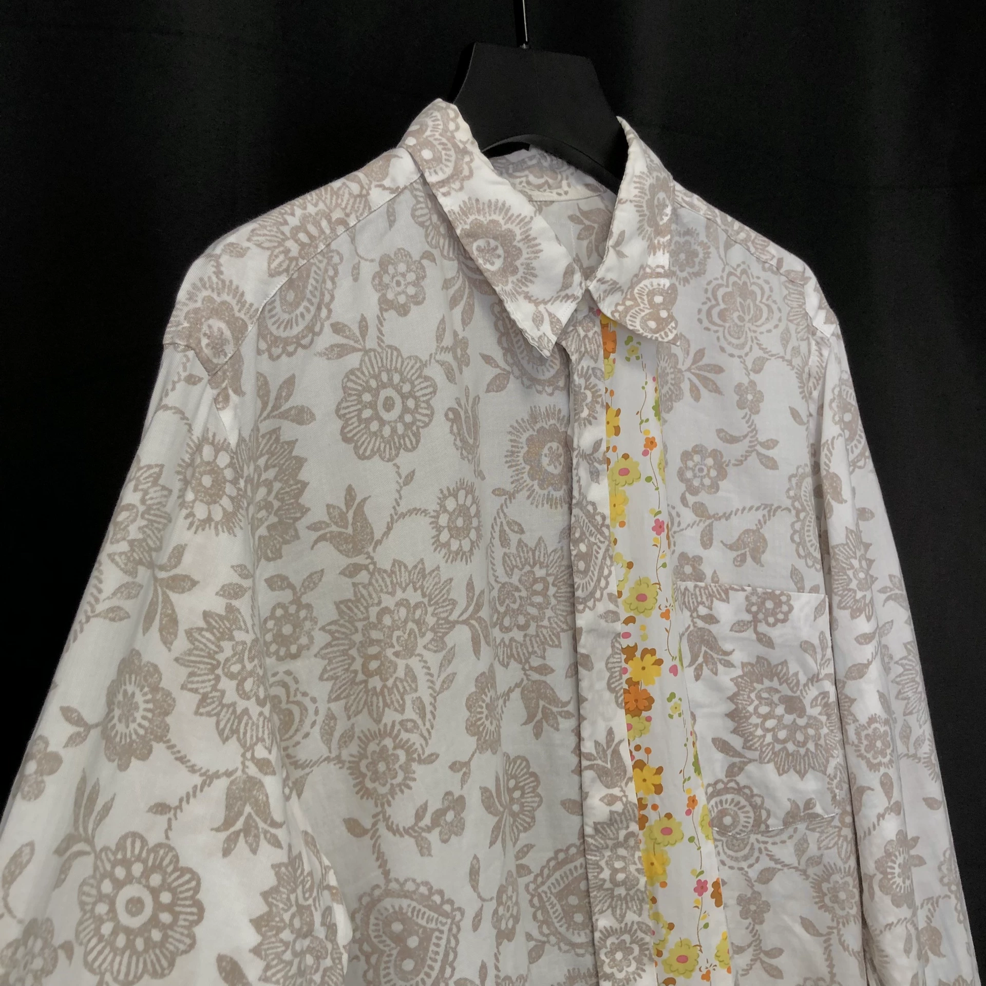 Comme des Garçons 1990s Floral Shirt — front