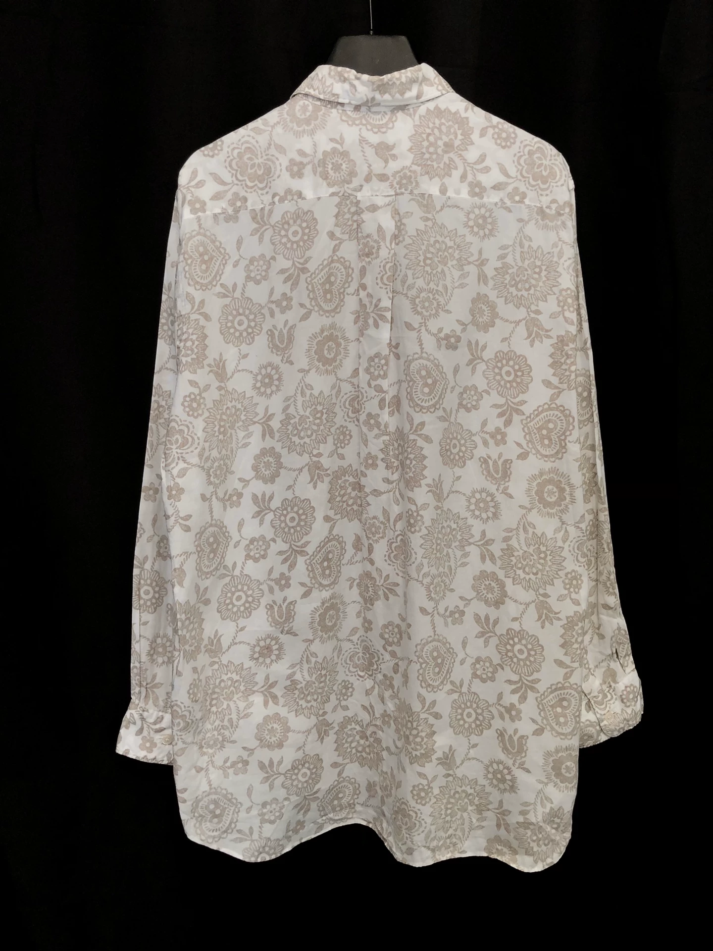 Comme des Garçons 1990s Floral Shirt — back