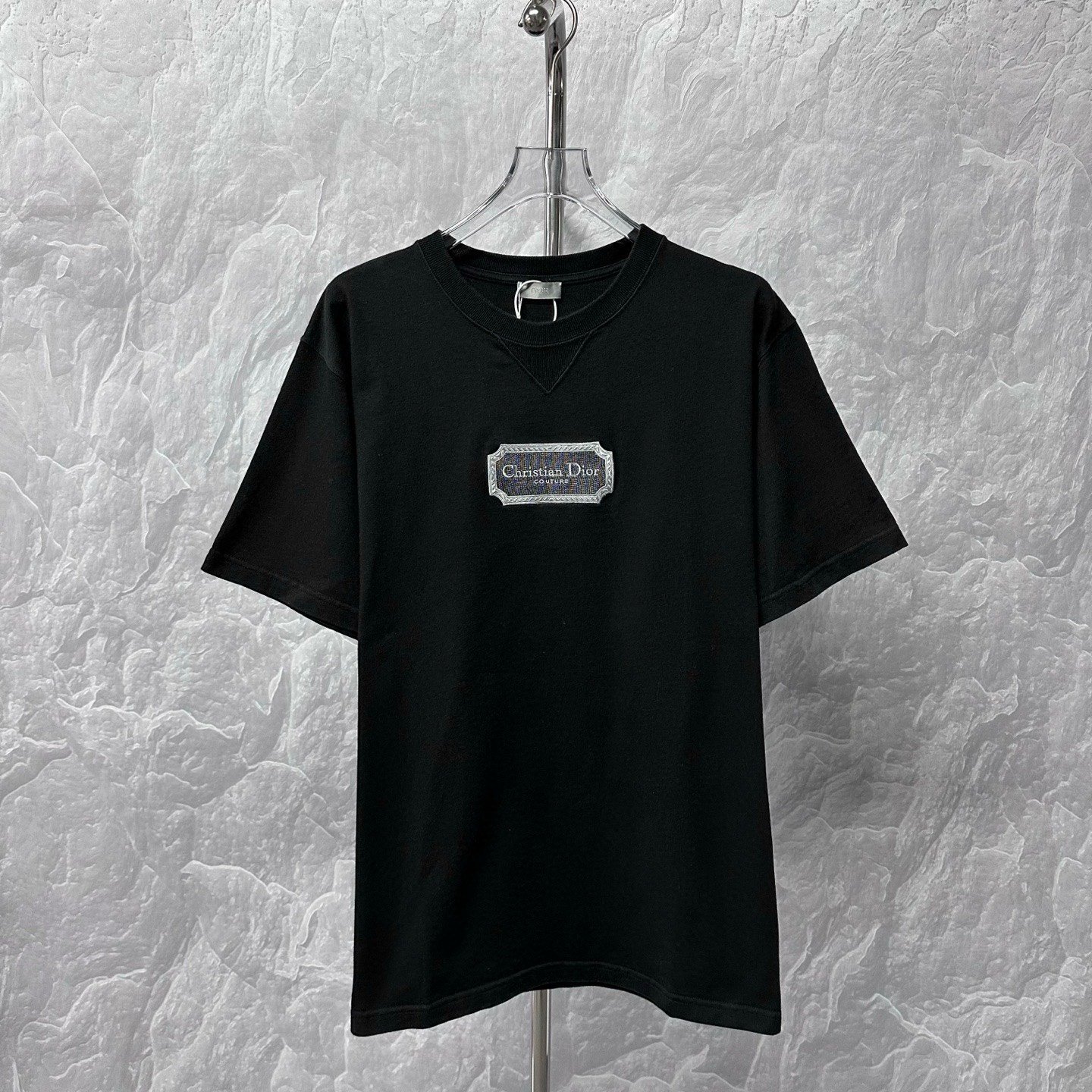 Dior Christian Dior Logo Short-Sleeve T-Shirt — front