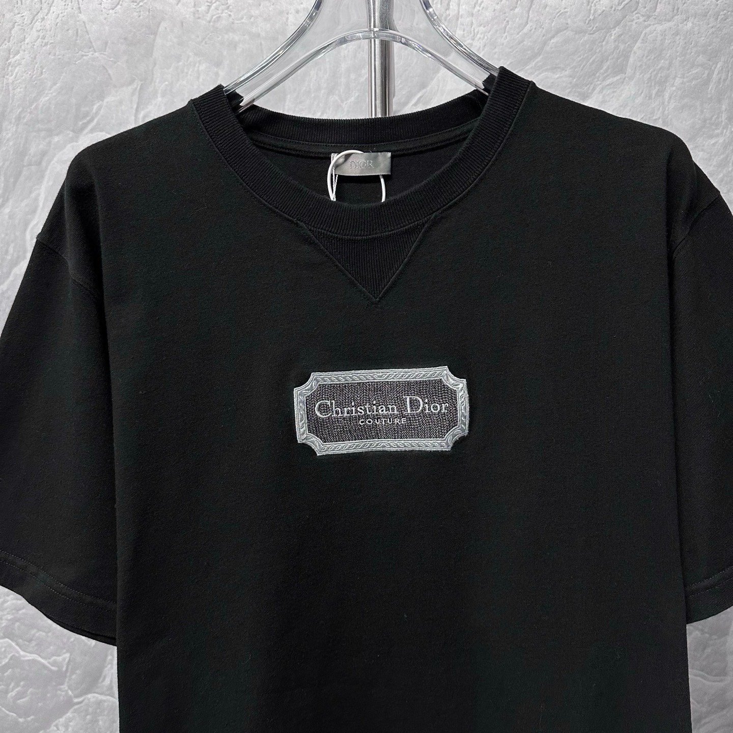 Dior Christian Dior Logo Short-Sleeve T-Shirt — detail